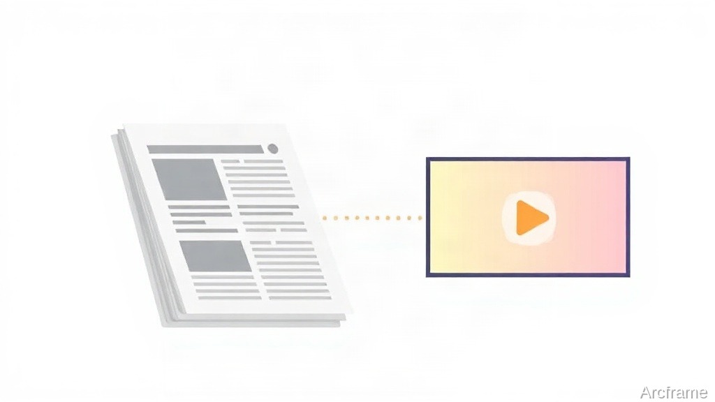 How to Turn a News Article Into a Video With AI