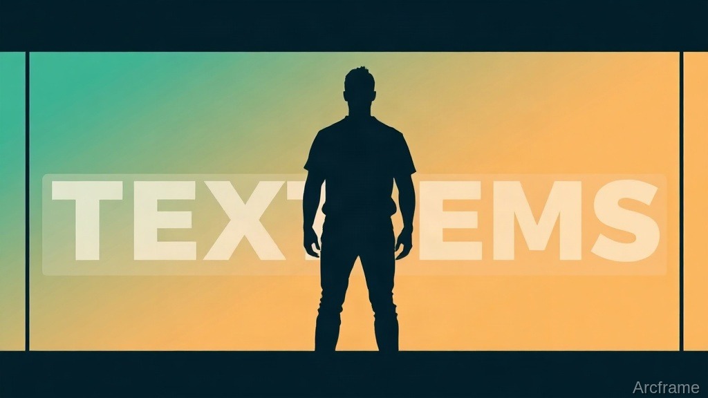 How to Make the Text-Behind-Subject Video Effect With AI